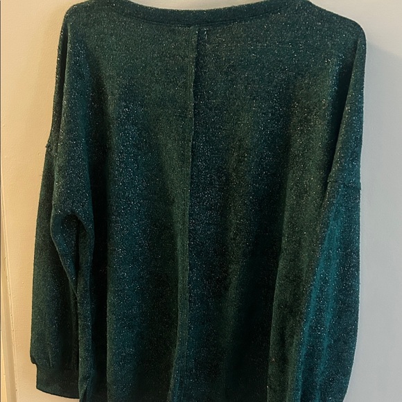 Maurices Green Sweater with Lace Detail - Picture 4 of 4